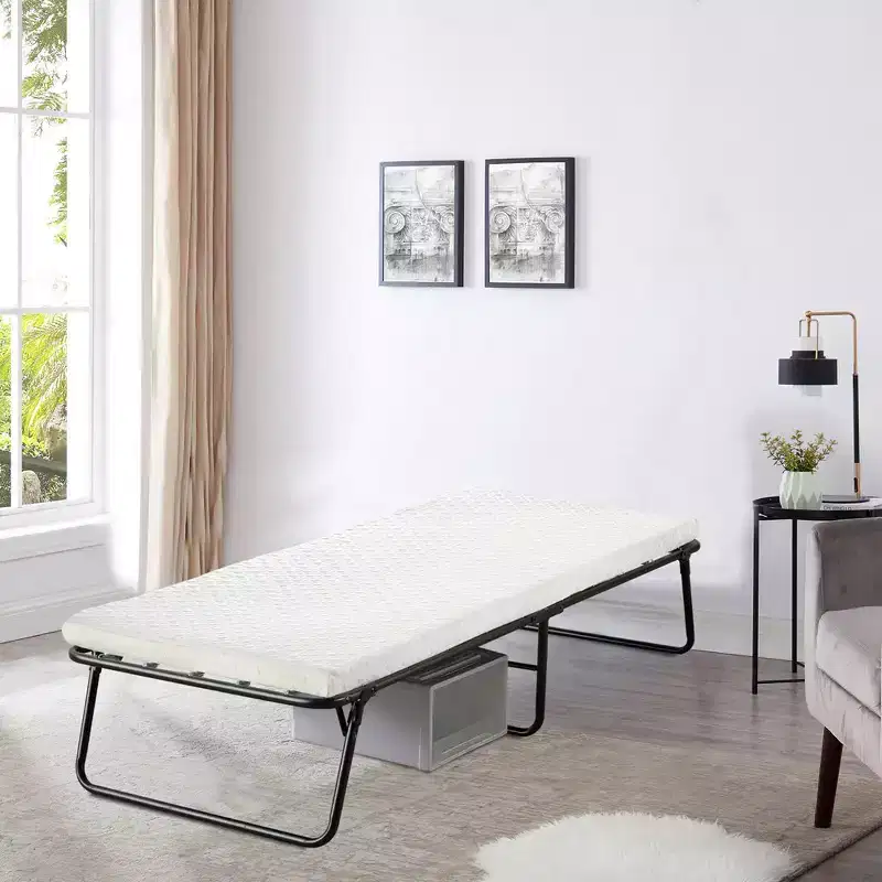 Folding Cot Bed with 3