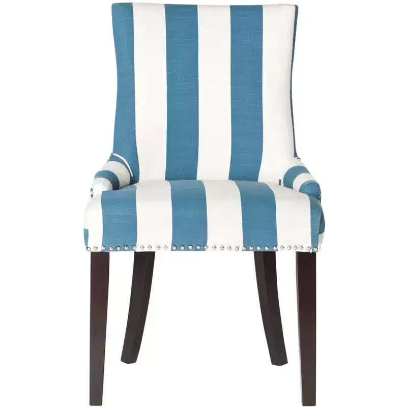 Lester 19 H Dining Chair With Nail Head Trim (Set of 2) - MCR4709 - Safavieh Couture