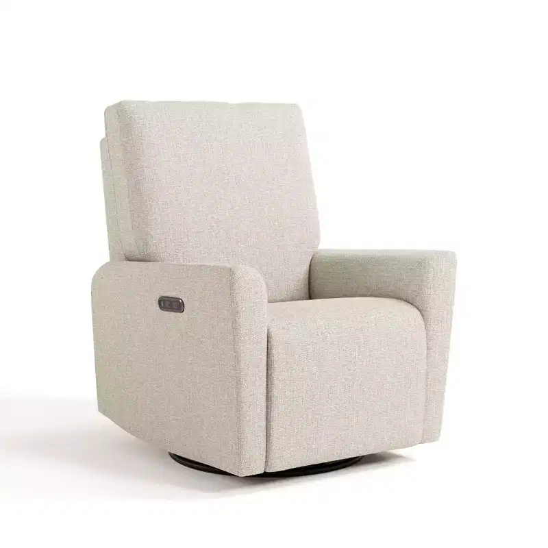Santorini Deluxe Power Recliner Swivel Glider with Dual USB Charging