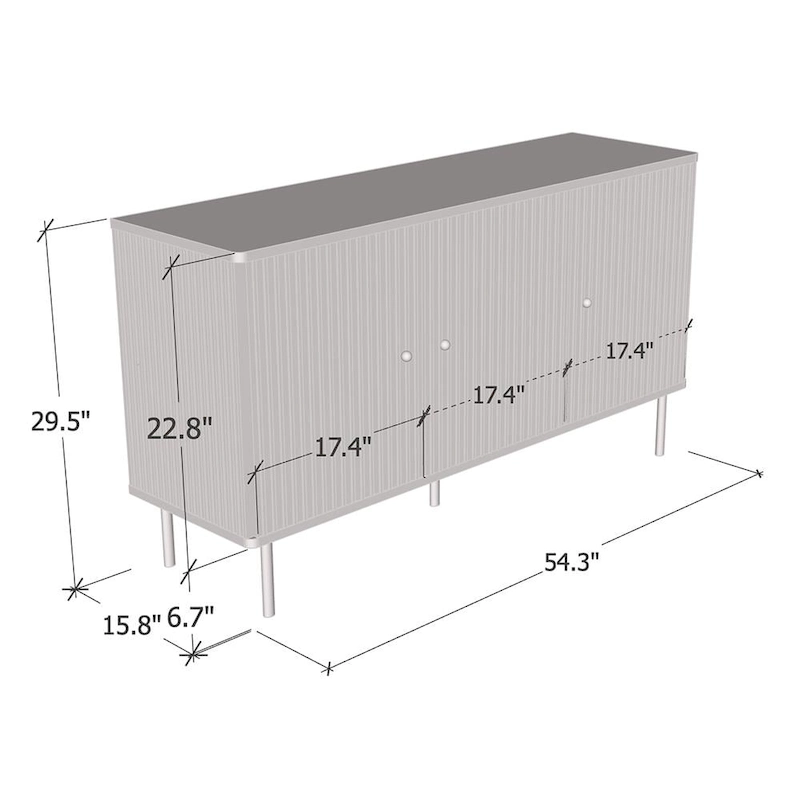 Camelia 3D 54 Sideboard