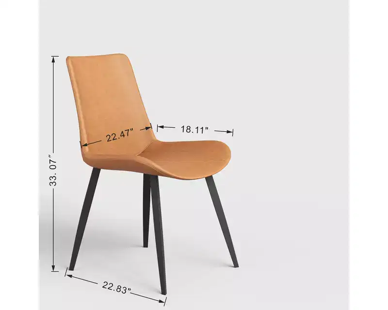 Luhey Faux Leather Upholstered Dining Chair - Tree City