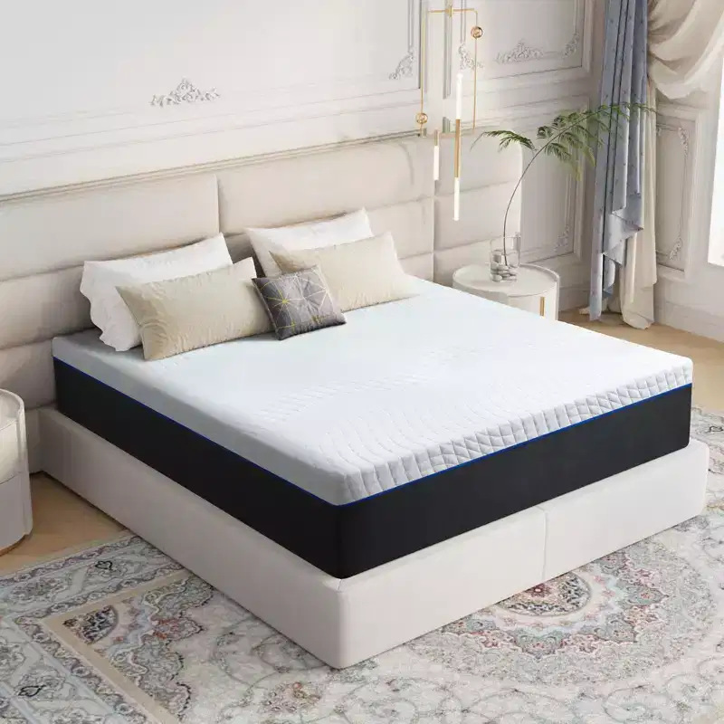 Wuleitex 14 Medium Memory Foam Mattress, Quiet and Non-Disturbing for a Comfortable Night's Sleep