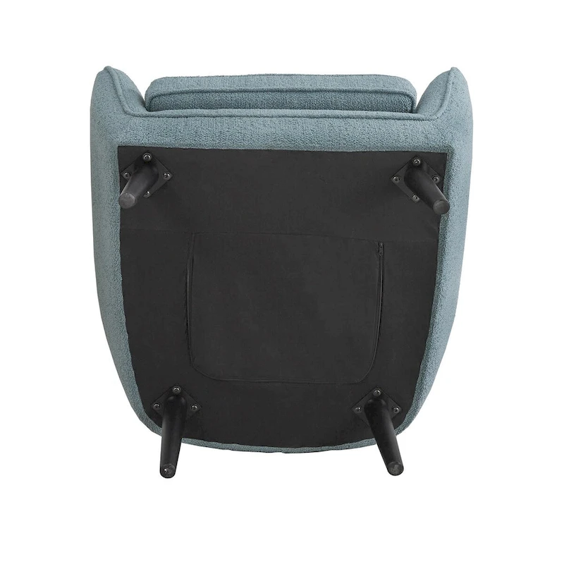 Neath Mid-Century Channel-Tufted Accent Chair with Removable Cushion Cover by iNSPIRE Q Classic