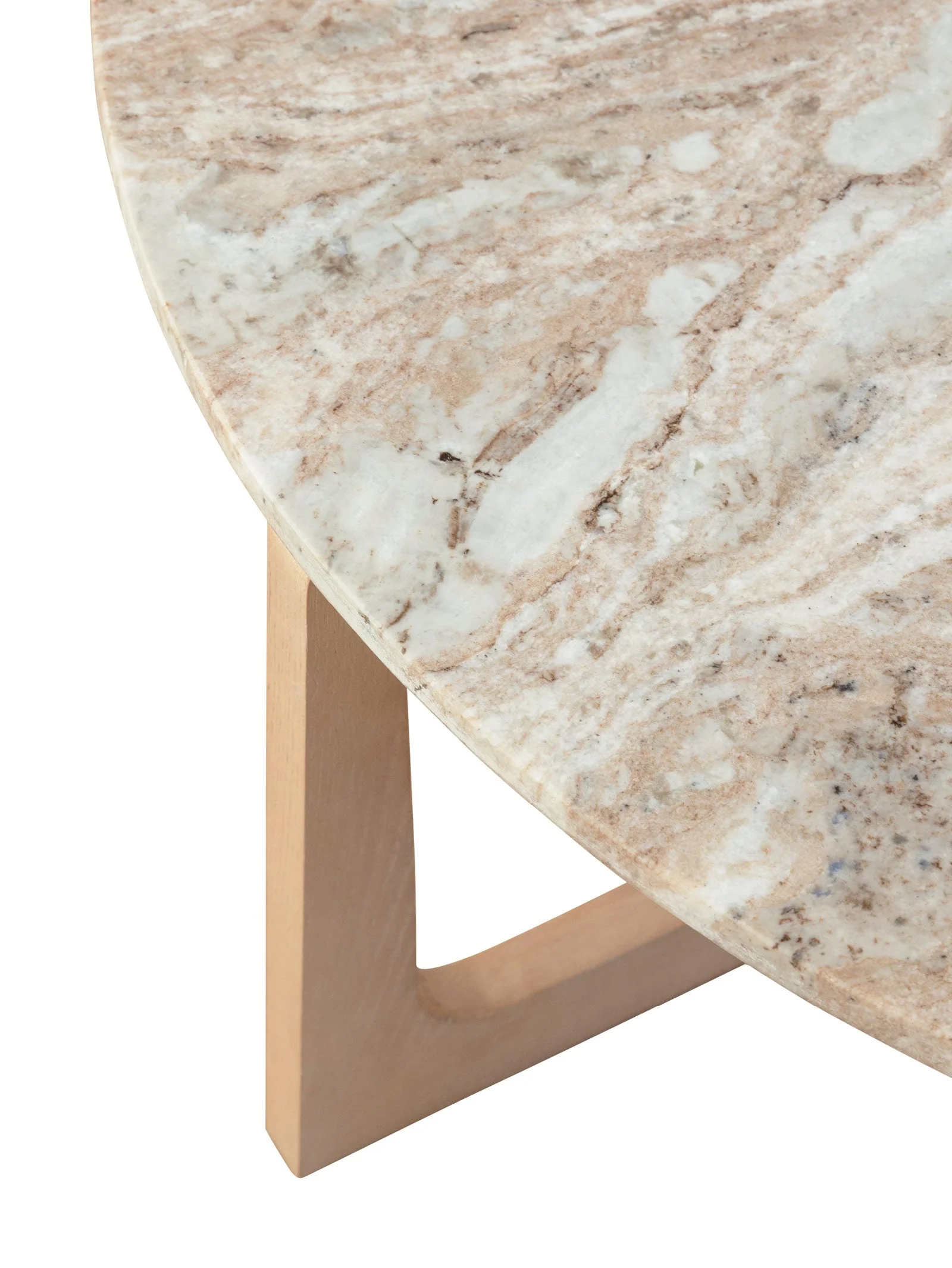 Solid Oak Coffee Table for Living Room