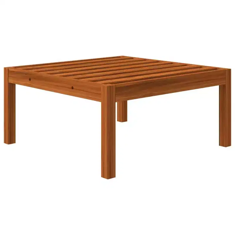 vidaXL Garden Lounge Set Cream, Natural Wood Solid Acacia wood Standard