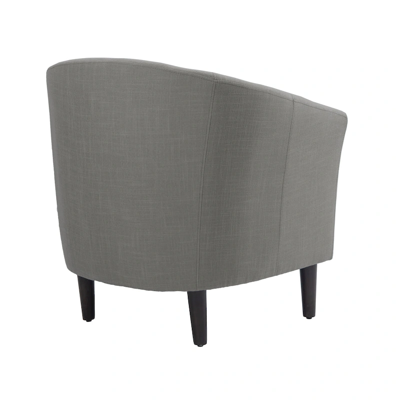 Modern Barrel Accent Chairs Cozy Armchair Club Chair