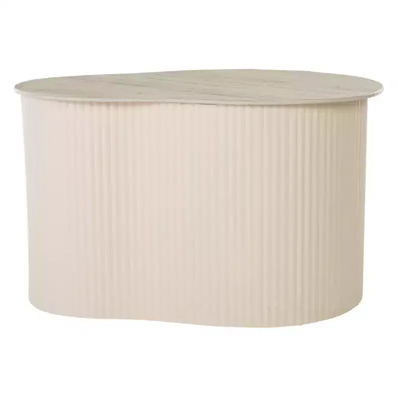 MTP Large Ceramic Side Table - ACC2909A - Beige Ceramic/Beige - Safavieh