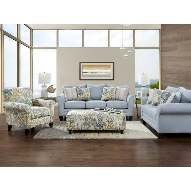 Labyrinth Sky Loveseat