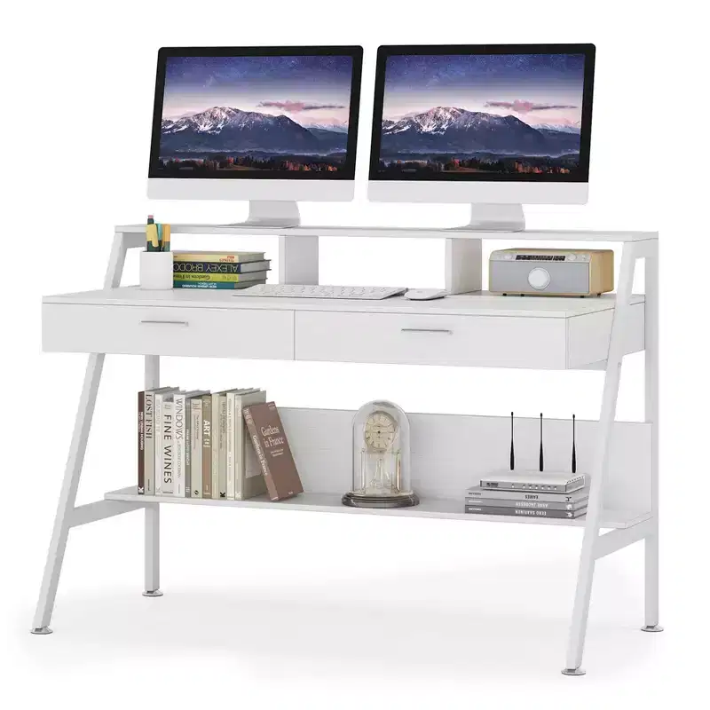 47" Modern Computer Desk White