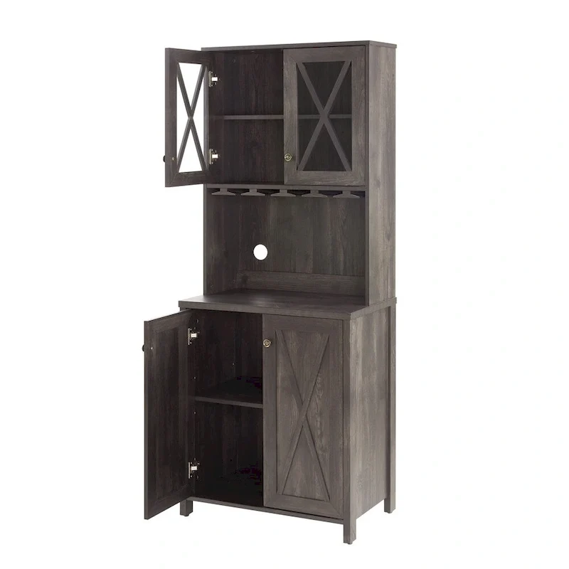 Sideboards Buffets Bar Cabinet with Wine Rack