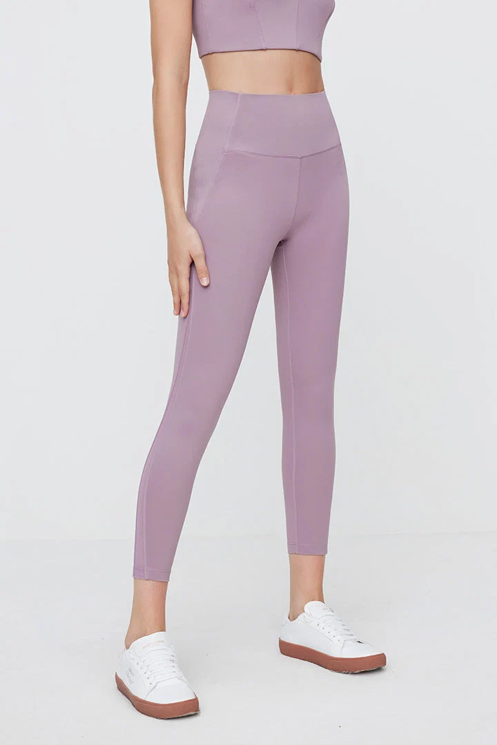 7/8 High Waist Legging with Side Mesh