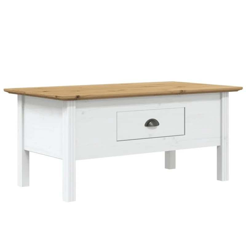 Accent Side Table with Drawer – 39.4 x 21.7 x 18.1 in