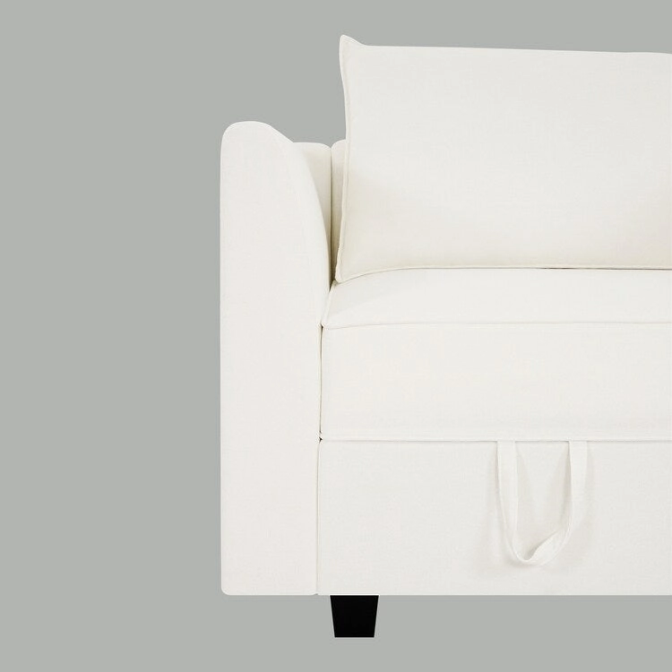 Modern DIY Convertible Modular Sectional Ultimate Sofa Collection - Optional Ottoman Middle and Armrest Modules