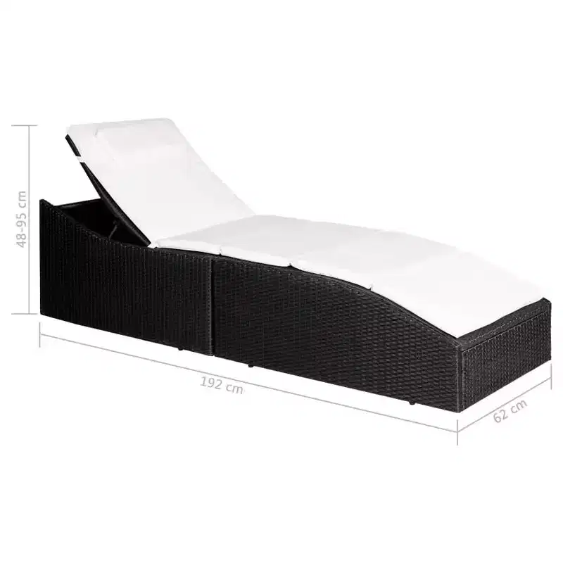 vidaXL Sunlouger and