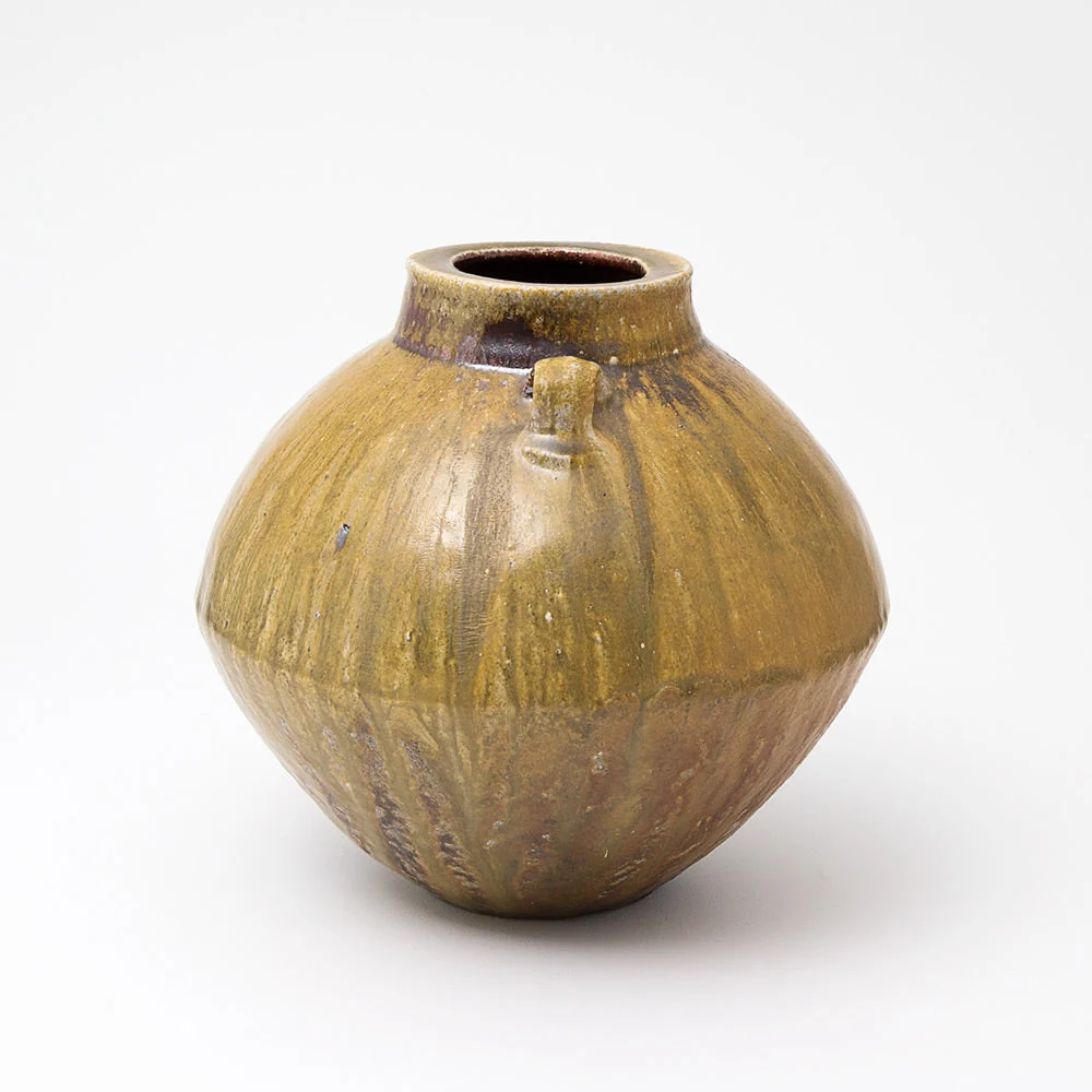 Yohen Ash Glazed Vase