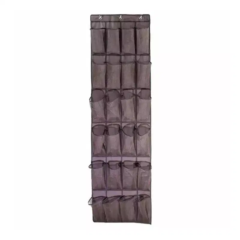 Home Collection 24 Pocket Over-the-Door Shoe Organizer