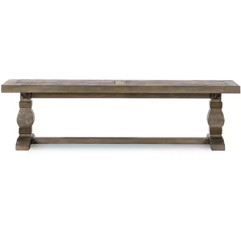 Classic Gianna Farmhouse 66 Wooden Dining Bench