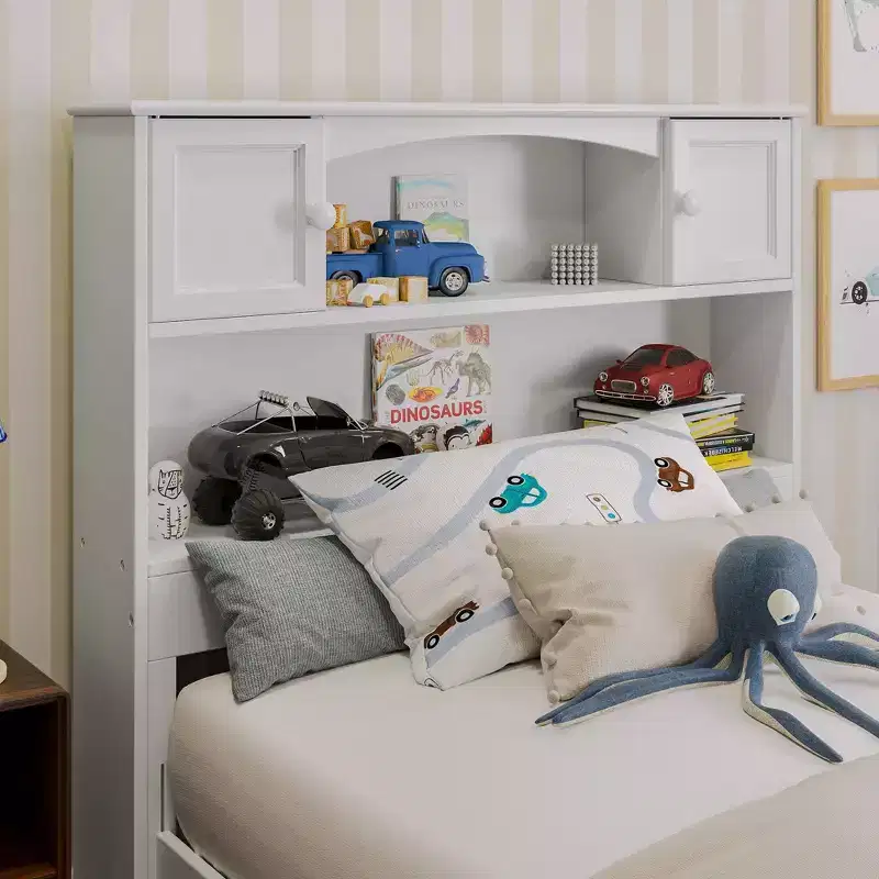 Twin Newport Bookcase Headboard - AFI