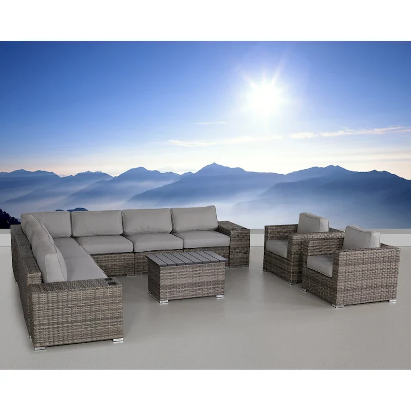 LSI 12 Piece Sectional Seating Group
