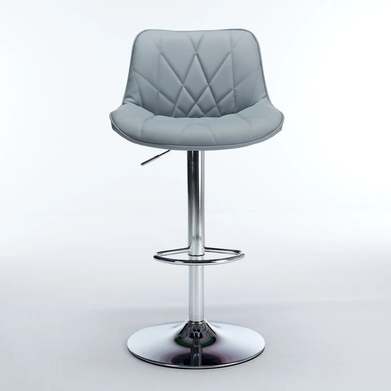 Swivel Bar Stools Set of 2, Tall Bar Stool Chairs with with Back, Kitchen Island Chairs with Upholstered Counter