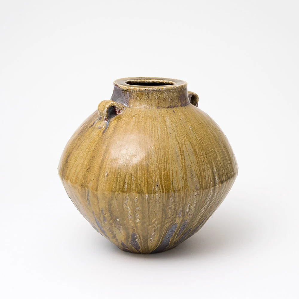 Yohen Ash Glazed Vase