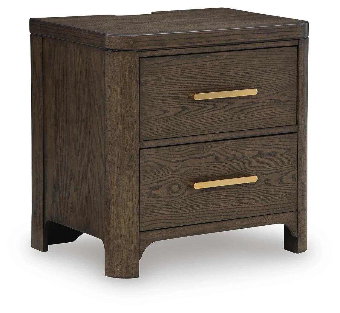 Two Nightstand S d Brown additional Dimensions Top interior (lined): 0 Bottom interior: 0 Cord length