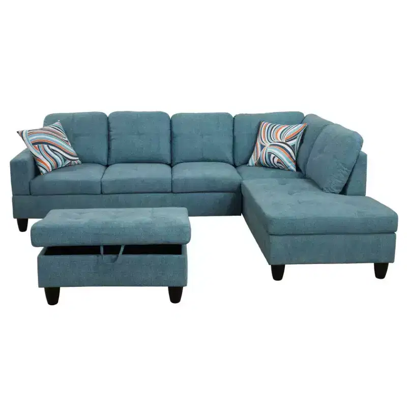 Elevate Your Living Space with Our Stylish L-Shaped Sectional Sofa C Comfort, Functionality, and Aesthetic
