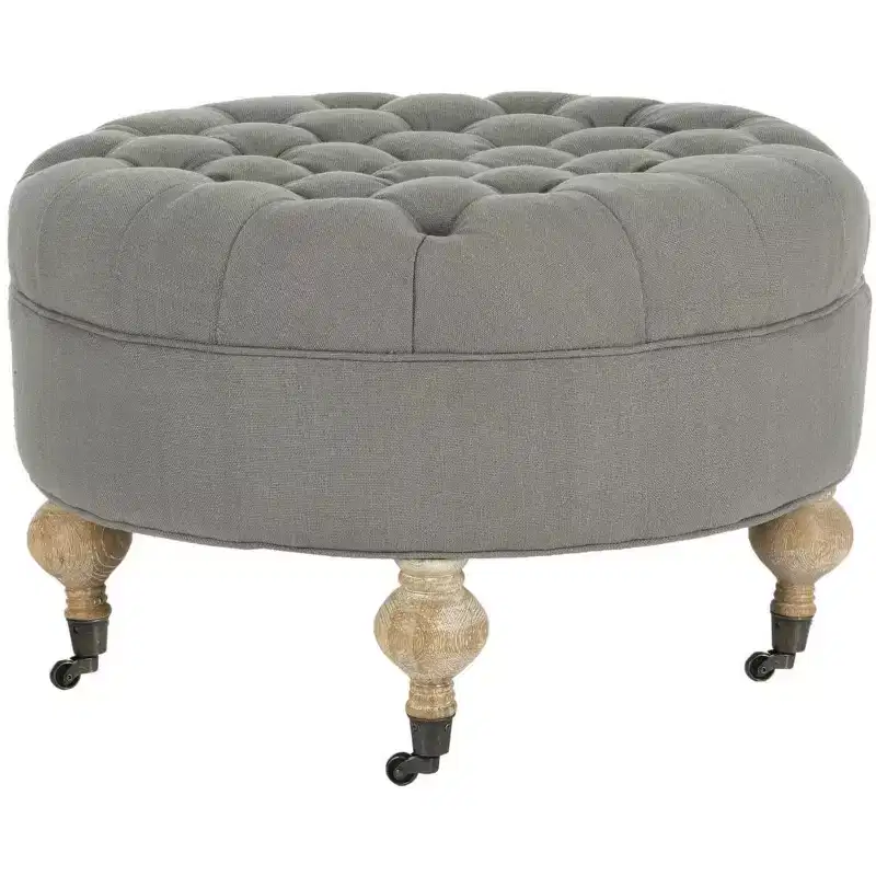 Clara Round Ottoman - MCR4601 - Safavieh