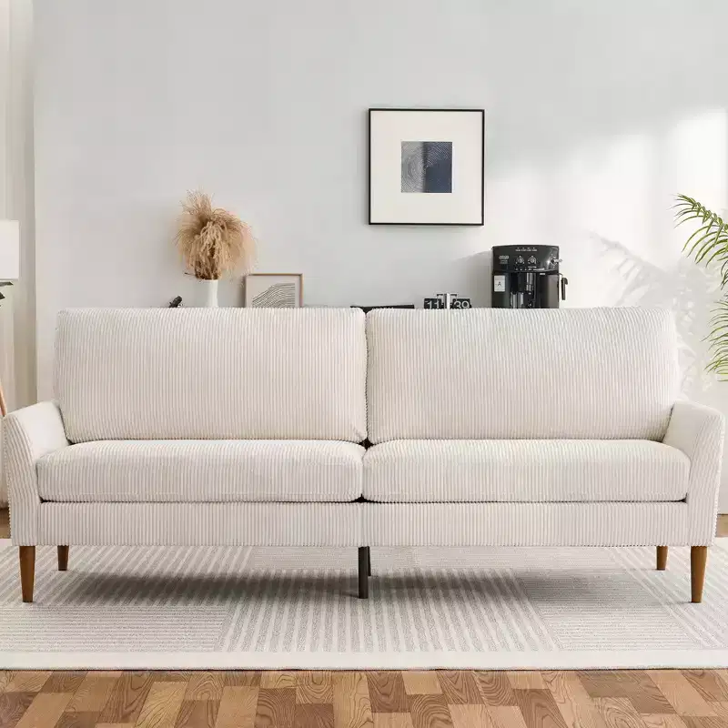Dyonery 88 Loveseat Sofa, Comfy Couches for Living Room, Modern Oversized Love Seat Sofa, Tool-Free Setup Large Couches for Bedroom Office