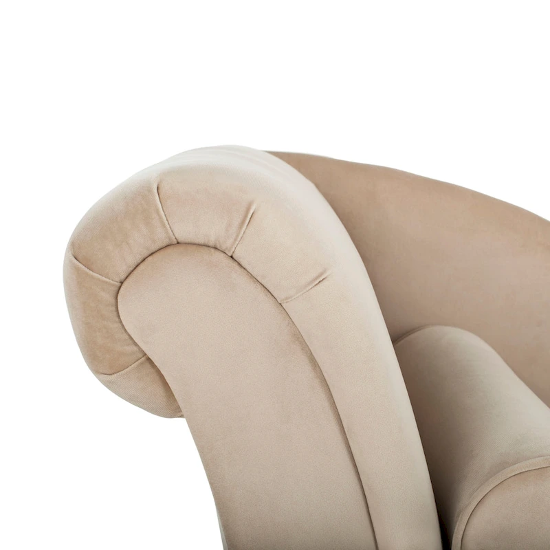 SAFAVIEH Karan Mid-Century Modern Chaise with Pillow - 63Wx28Dx30H
