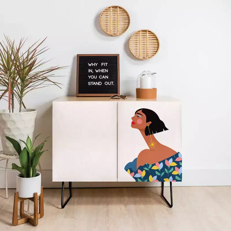 Maritza Lisa Always Looking Up Credenza - Deny Designs