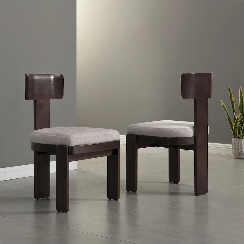 Upholstered Dining Chairs, Stylish and Comfortable Seating, Set of 2