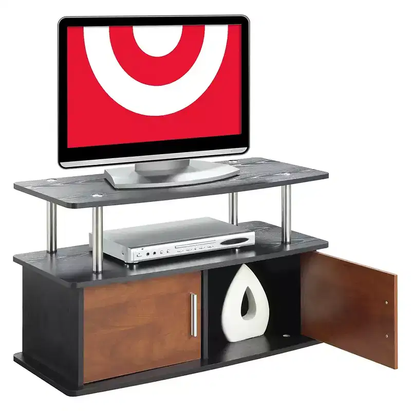 Deluxe 2 Door TV Stand for TVs up to 36