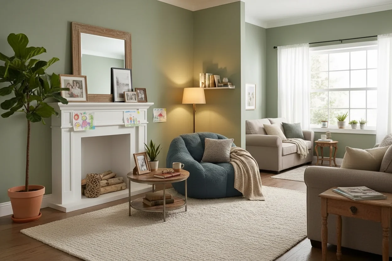 Teddy Upholstered Accent Chair, Modern Lounge Chair with Soft Plush Fabric