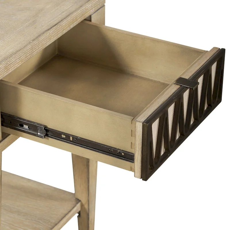 Devonshire Weathered Sandstone Chairside Table