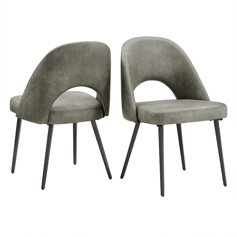 Presley Upholstered Dining Chairs (Set of 2) by iNSPIRE Q Modern