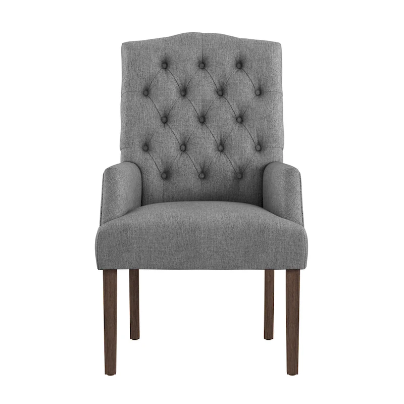 Benchwright Premium Tufted Dining Arm Chair by iNSPIRE Q Artisan