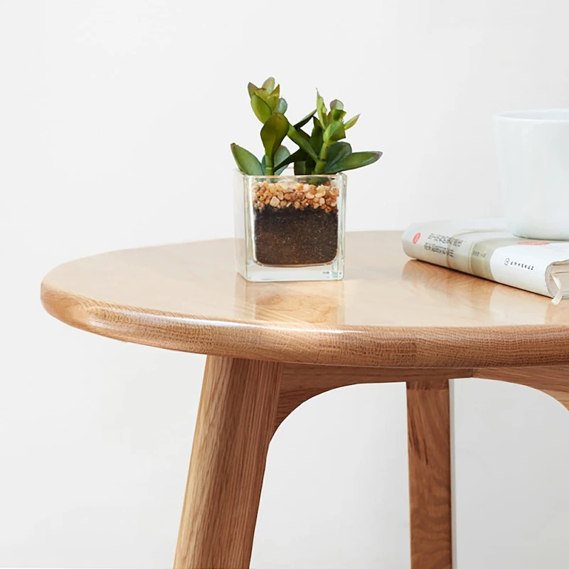 Round Small End Table Side Table Coffee Table