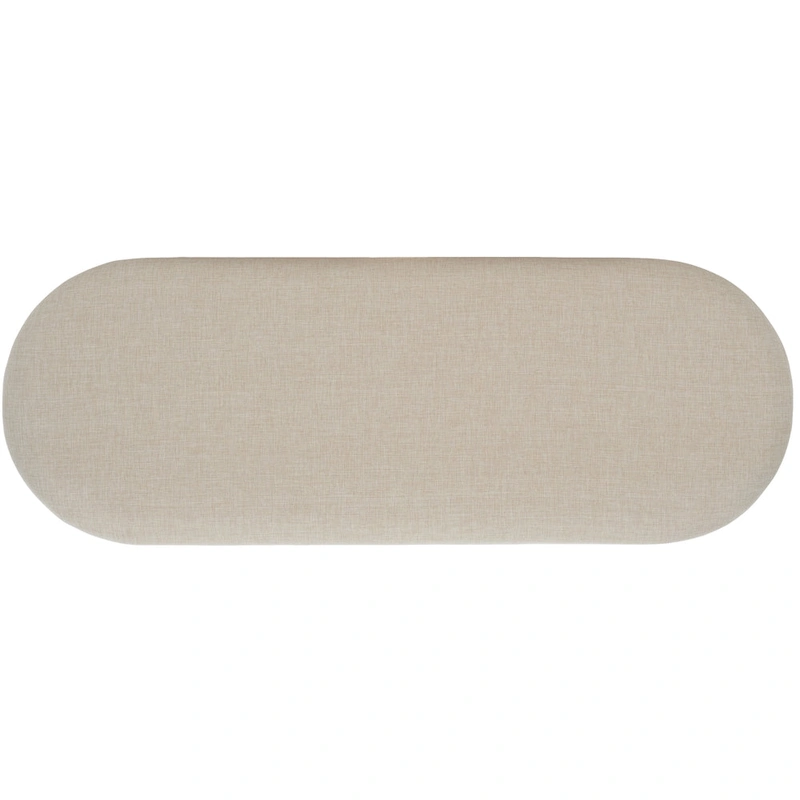 SAFAVIEH Home Collection Iona Open Shelf Bench W/Cushion - 42 W x 15 D x 18 H