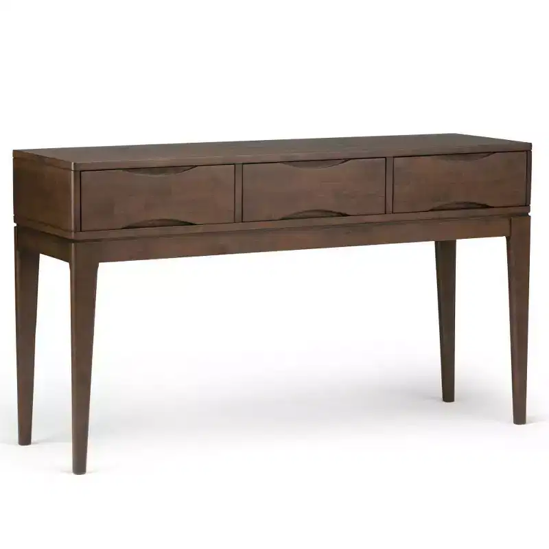 Pearson Console Sofa Table Walnut Brown - WyndenHall