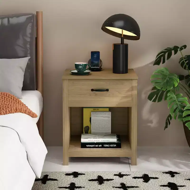 Minimalist Nightstand Drawer Storage (W808P389331)