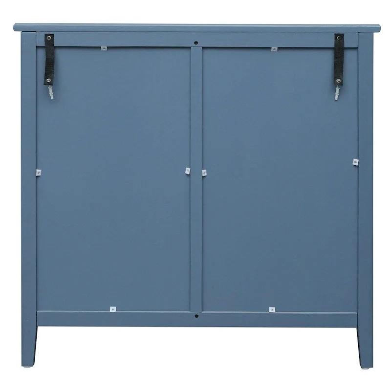 American Style Cabinet with Non-Slip Foot Pads and 3 Drawers