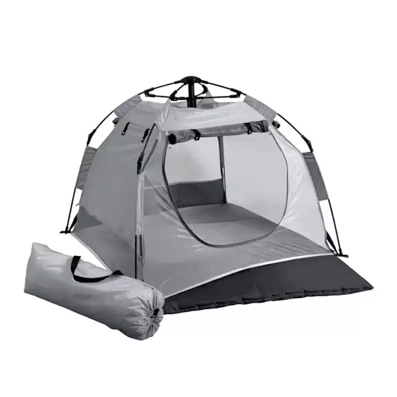 Kidco Lightweight Portable Tent-Peapod Camp Playard - Midnight: Carrying Bag, Folds for Easy Transport and Storage, Metal Frame