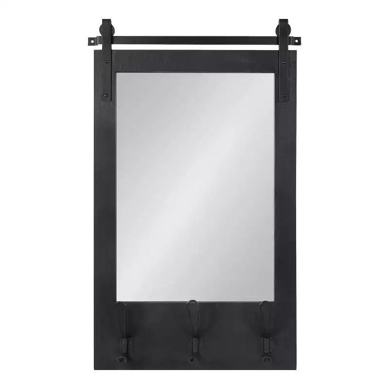 18 x 28 Cates Functional Wall Mirror - Kate & Laurel All Things Decor