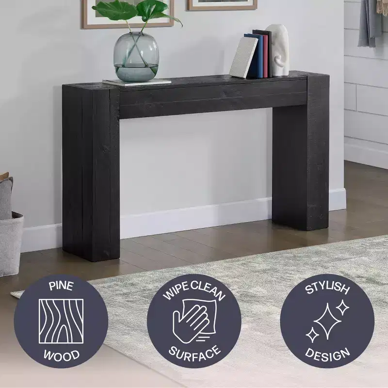 Stockyard Solid Wood Console Table 56 Inch