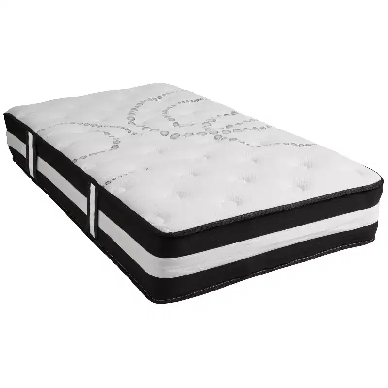 12 Inch Foam and Pocket Spring Mattress, Mattress in a Box