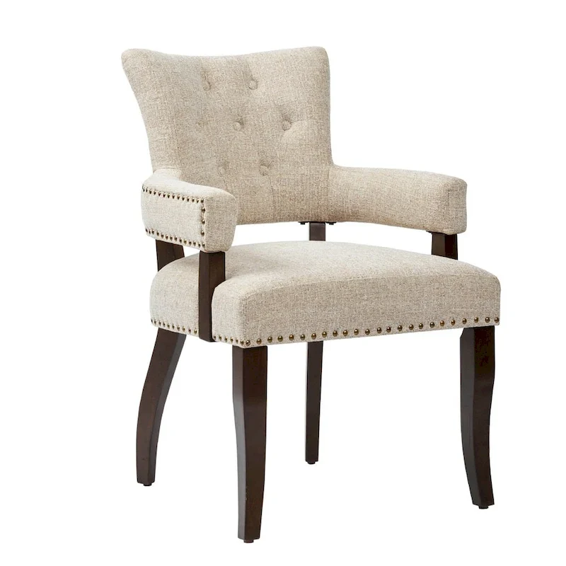 Cream/ Morocco Dining Arm Chair