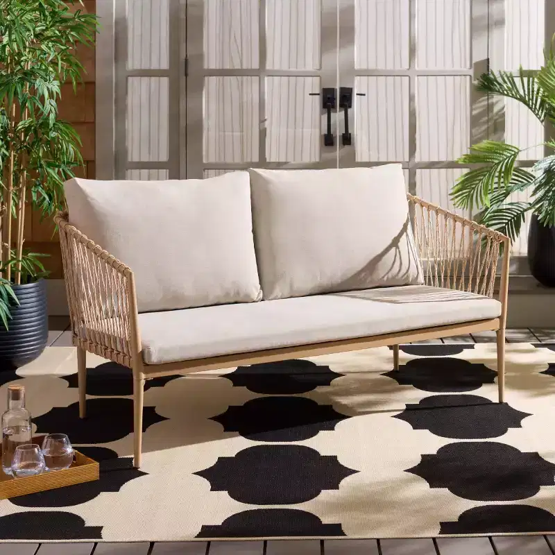 Dante Rope Patio Loveseat - SEI