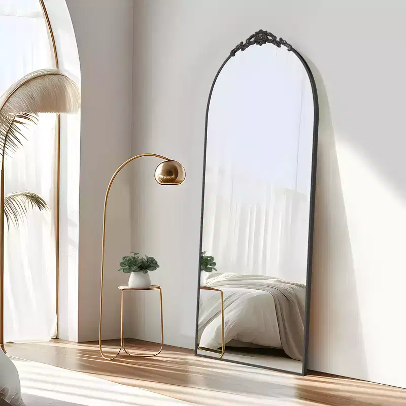 Vintage Arched Full Length Standing Mirror