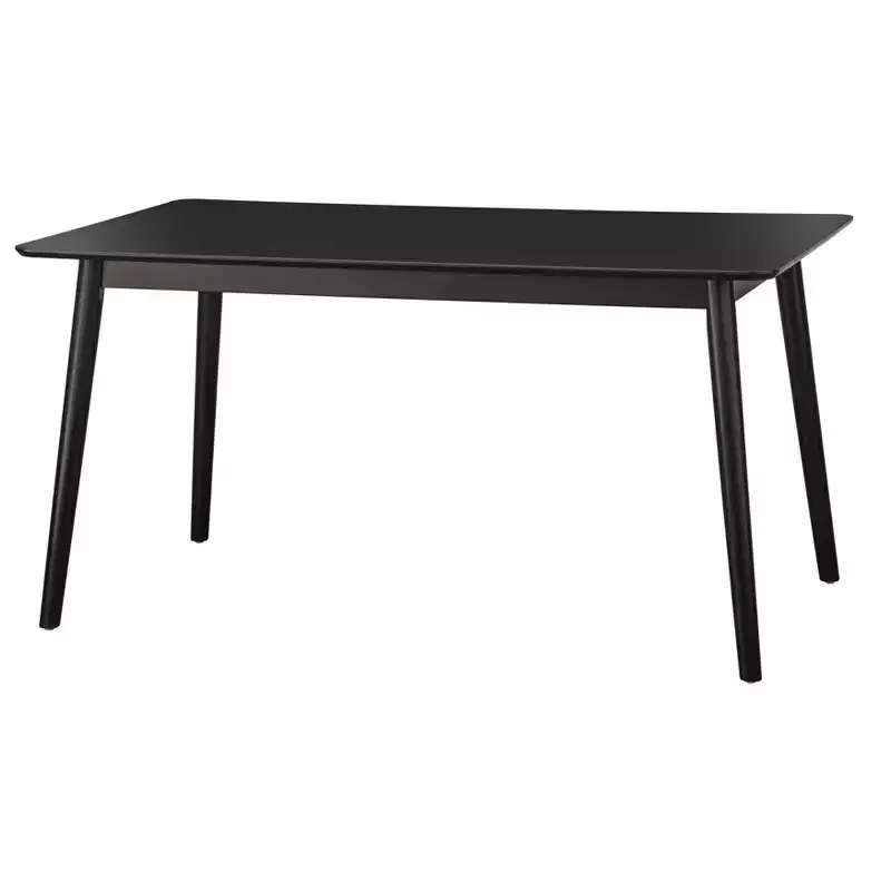 Whitney Rectangular Dining Table Black